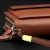 Import Custom Leather Wallet Men Long PU Purse Waterproof Money Clip from China