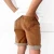 Import Custom LOGO Dark Camel Wash Denim Boys Shorts from China