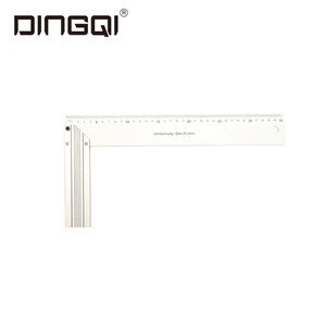 Custom Logo Metal Scale Angle Measuring Tool Fancy Stainless Steel Ruler For School Students