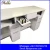 Import custom made beauty salon marble top white nail bar table with drawers from China