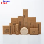 Custom organic eco friendly biodegradable hotel bathroom amenities set