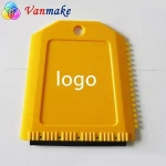 Custom promotional giveaway car ice scraper Heavy duty plastic Ice scraper with logo printing