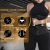 Import Custom Service Embossed Design Zipper Front Sweat Waist Trainer Body Shaper Weight Loss Slimming Belt Waist Trimmer from China