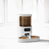 Custom Tuya Dog Cat Smart Pet Feeder Wifi Mobile Phone App Remote Control Microchip Automatic Pet Feeder With 4L