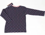 Custom wholesale cotton children clothing set girls cute underwear