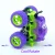 Import Customizable Mini Luminous 4WD Inertial Stunt Car Toy 360 Rotating Monster Truck from China