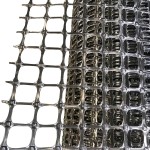 Customizable Polypropylene and Polyethylene Roadbed Reinforcement Geogrid