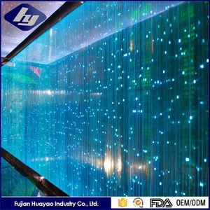 Customized 12mm Tempered Glass Door China Lower Price LED Lighting Glass Brick