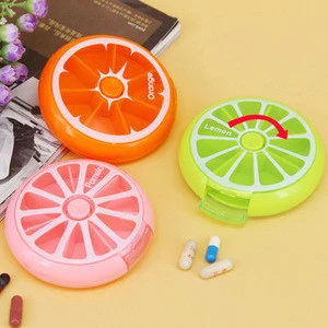 Customized Color Cheap Plastic Pill Box, BPA FREE Pill Storage Cases