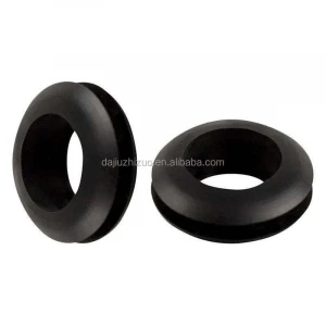 Customized Colors Waterproof Molded Food Grade Silicone Rubber Grommet