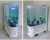 Import Customized large transparent cube Acrylic aquarium fish tank Glass Bullet front fish tank aquarium with bottom cabinet from China