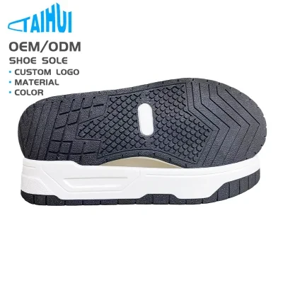 Customized Manufacturers Wholesale TPR Round Toe Casual Sole High Quality High Top Sneakers Outsole
