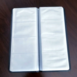 Customized PVC businessBusiness card folder/with 160 cards slot name credit card holders