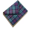 customized Scottish mens National Plaid Cotton checked Handkerchief