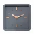 Import Customized Square shape resin clock  metal hands design on  desk and table clock for gift clock from China