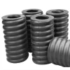 Customized threaded shock absorption rubber spring damper