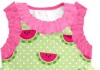 Cute watermelon pattern girl summer skirt shorts 2 piece set