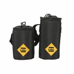 Cycling Food Snack Storage Bag Insulated Cooler Bag Water Bottle Carrier Pouch Bike Bicycle Handlebar Stem Bag