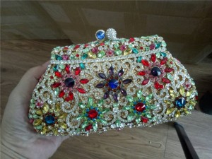 DB827 minaudiere bag mother of pearl evening bag clutch