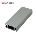 Decorative Back Drops Aluminum Curtain Wall Profile for Booth frame