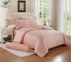 Deeda textile 100% cotton salmon color 300T hotel quality bed sheets set