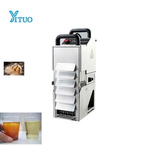 Deep Fryer Cooking Oil Filter Machine Cleaning Machine