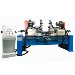 DEF120 Automatic double head pipe chamfering machine stud bolt chamfering machine round bar chamfering machine supplier china