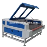 Denim jeans t-shirt CO2 imported laser cutting engraving washing printing engraving system machine for hot sale