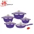 Import Die cast  aluminum non stick  dessini casserole kitchen commodity 10pcs  cookware+sets from China