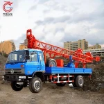 Diesel engine diamond bit water well rigs geothermal shallow oil drilling rig for oilfield