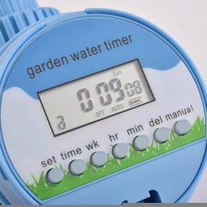 Digital Watering Timer Home Gardening Sprinkler Irrigation Water Timer with Rain Sensor