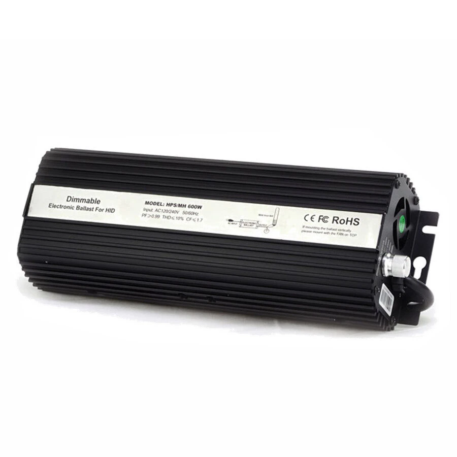 Dimmable 400w 600w 1000w Digital Electronic grow HPS MH lights Ballast For Greenhouse Plant Growth