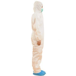 Disposable Lab Coat Specially Designed for The Workplace Medical Free Sample Cheap PP Nonwoven lab coats Kids disposable plasti
