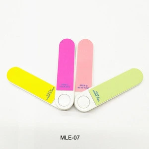 Disposable mini 4 way sided nail buffer for nail care