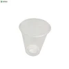 Disposable translucent plastic drinking Iced Coffee Cup with Lids