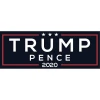 Donald Trump Pence 2020 - Presidential Campaign Bumper Sticker