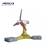Double bearing design is more resistant to waves chinese generator running vibration is lower