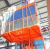 Double cage construction hoist,Workers and material building hoist,elevator for high building lifting tools and equipment