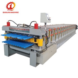 Double Layer Type Metal Roof Wall Panel Roll Forming Machine