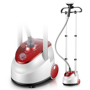 Double Pole Garment Steamer Vertical Plate Steamer Adjustable  Iron Electric Clothes Ironing Machine Big Steam Handheld