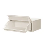 Drawer Storage Stackable Cabinet Plastic Organizer Modern Slide Lid