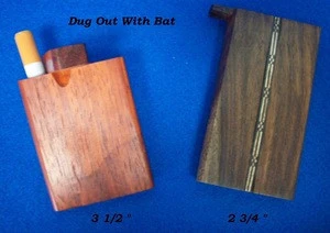 DUGOUT SMOKING PIPES WITH BAT | ONE HITTER (Paypal Accepted)