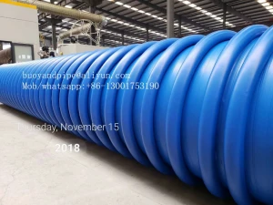 DWC HDPE Double Wall Corrugated Water Supply Pipe