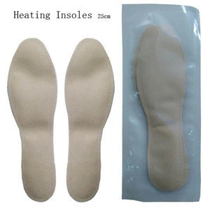 Easy use Self-heating no battery 12 hours warming insoles heating shoe pads foot warmer