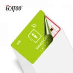 ECATOO waterproof Access 213 RFID Card Rewritable Customized Printed Contactless Smart Card