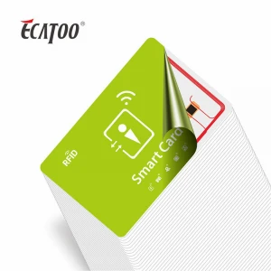 ECATOO waterproof Access 213 RFID Card Rewritable Customized Printed Contactless Smart Card