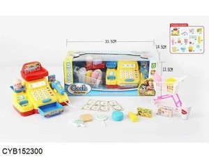 educational toy supermarket   Learning Resources Pretend Play Teaching a cash register  with  light  music toy kids