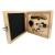 Elegant Bamboo  Box 4  pcs Bamboo wooden Accessories Wine Opener Set Gift Box