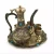 Import Embossed Tea Set With Tray,Height 22cm Glass Teapot And Cups Set,Arabic work antique turkish coffee pot from China