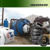 Engineers oversea waste rubber pyrolysis machine with CE SGS